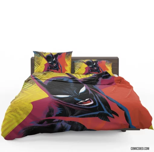 Batman Beyond Futuristic Knight Comic Bedding Set