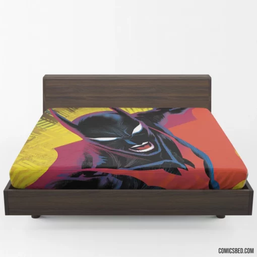 Batman Beyond Futuristic Knight Comic Fitted Sheet