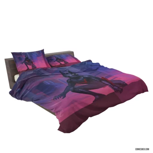 Batman Beyond Futuristic Savior Comic Bedding Set 2