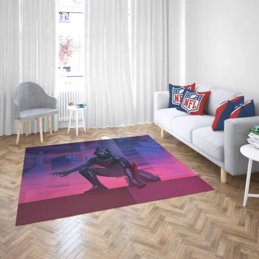 Batman Beyond Futuristic Savior Comic Rug 2