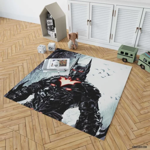 Batman Beyond Gotham Champion Comic Rug 1