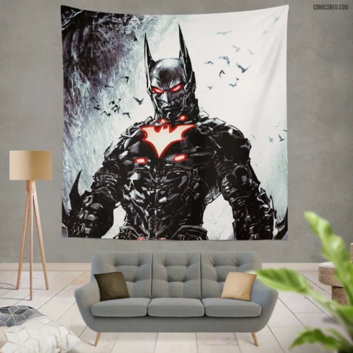 Batman Beyond Gotham Champion Comic Wall Tapestry