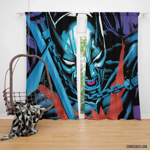 Batman Beyond Gotham Guardian Comic Curtain