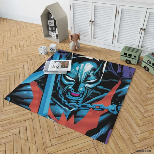 Batman Beyond Gotham Guardian Comic Rug 1