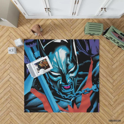 Batman Beyond Gotham Guardian Comic Rug