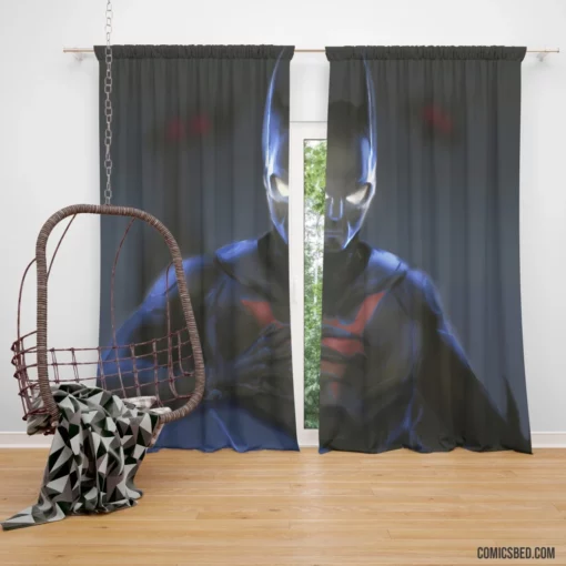 Batman Beyond Gotham Vigilante Comic Curtain