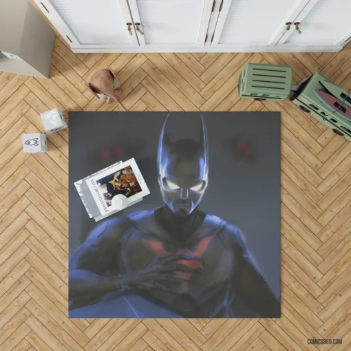 Batman Beyond Gotham Vigilante Comic Rug