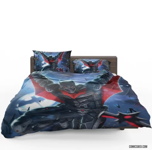 Batman Beyond Legendary Defender Comic Bedding Set