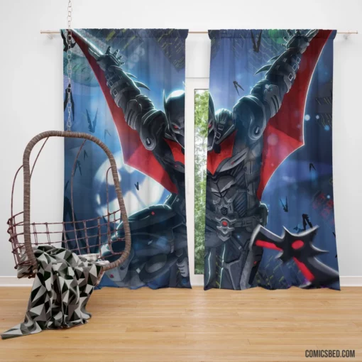 Batman Beyond Legendary Defender Comic Curtain