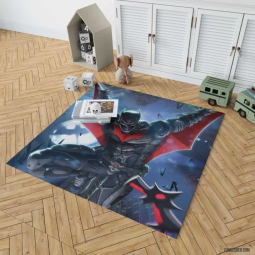 Batman Beyond Legendary Defender Comic Rug 1