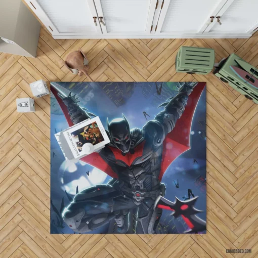 Batman Beyond Legendary Defender Comic Rug