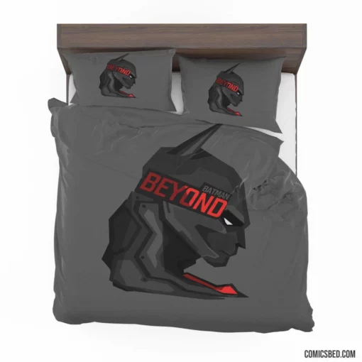 Batman Beyond Savitar Futuristic Showdown Comic Bedding Set 1