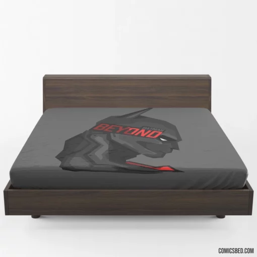 Batman Beyond Savitar Futuristic Showdown Comic Fitted Sheet