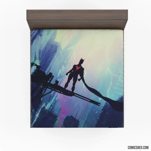 Batman Beyond Tomorrow Knight Comic Fitted Sheet 1