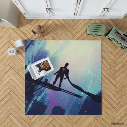 Batman Beyond Tomorrow Knight Comic Rug