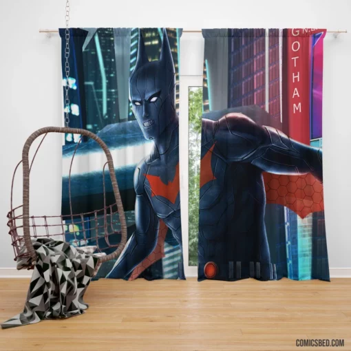 Batman Beyond Urban Defender Comic Curtain