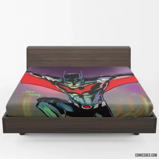 Batman Beyond Urban Protector Comic Fitted Sheet