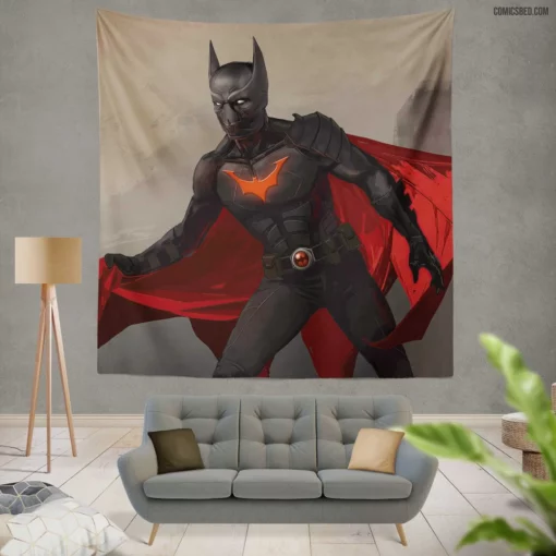 Batman Beyond Urban Sentinel Comic Wall Tapestry