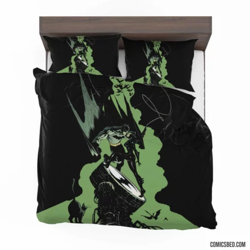 Batman & Catwoman Dynamic Duo Comic Bedding Set 1