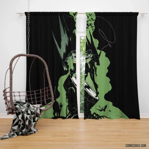 Batman & Catwoman Dynamic Duo Comic Curtain