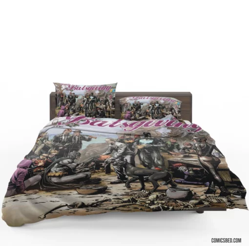 Batman Catwoman Penguin Robin DC Comics Bedding Set