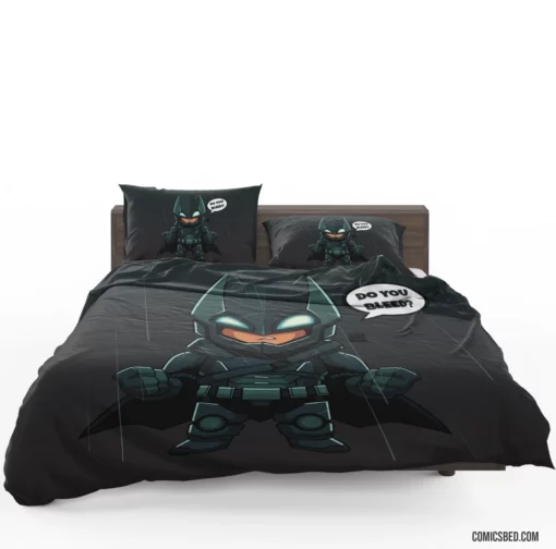 Batman Chibi DC Tiny Guardian Comic Bedding Set