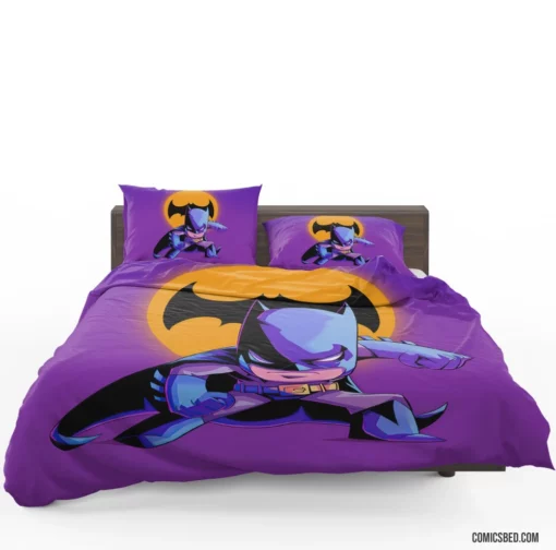 Batman Chibi Miniature Guardian Comic Bedding Set