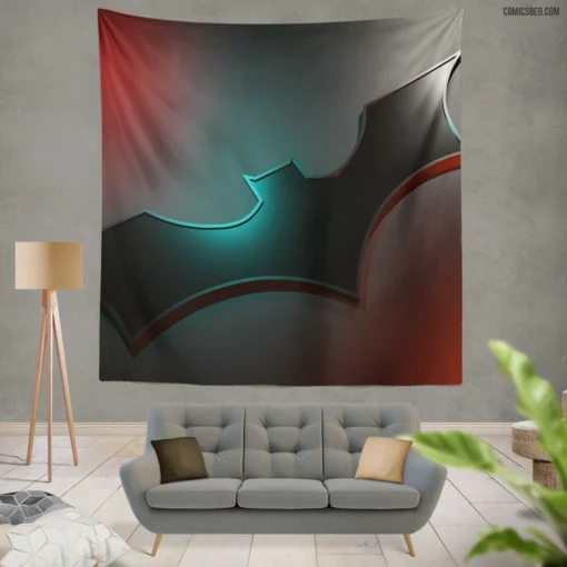 Batman Comics Logo Dark Knight Wall Tapestry