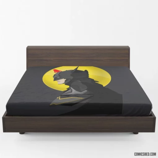 Batman DC Brooding Crusader Comic Fitted Sheet