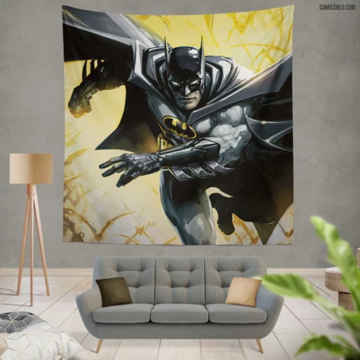 Batman DC Caped Crusader Comic Wall Tapestry