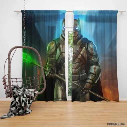 Batman DC Caped Defender Comic Curtain