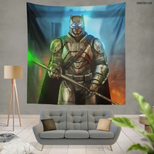 Batman DC Caped Defender Comic Wall Tapestry