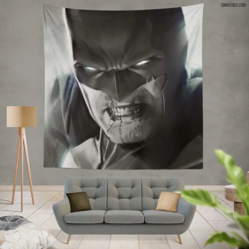 Batman DC Caped Sentinel Comic Wall Tapestry