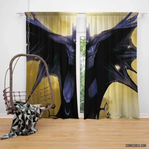 Batman DC Courageous Crusader Comic Curtain