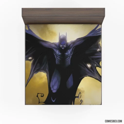 Batman DC Courageous Crusader Comic Fitted Sheet 1