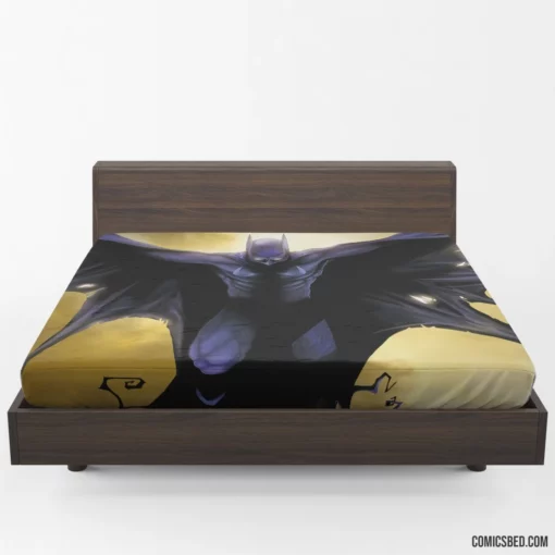 Batman DC Courageous Crusader Comic Fitted Sheet