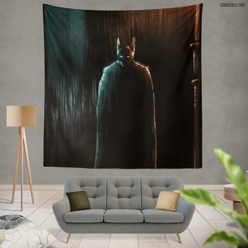 Batman DC Courageous Hero Comic Wall Tapestry