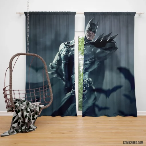 Batman DC Dark Avenger Comic Curtain