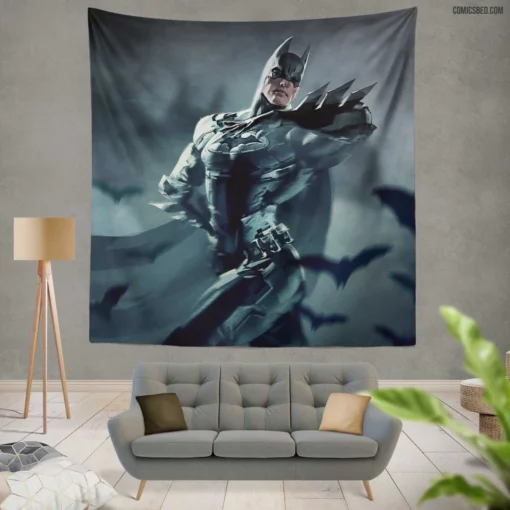 Batman DC Dark Avenger Comic Wall Tapestry