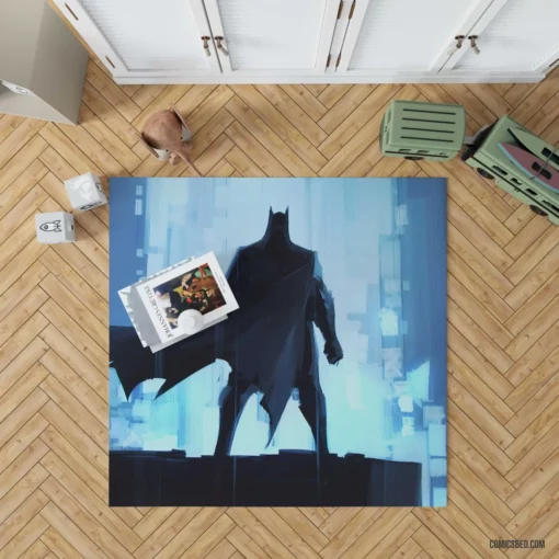 Batman DC Dark Detective Comic Rug