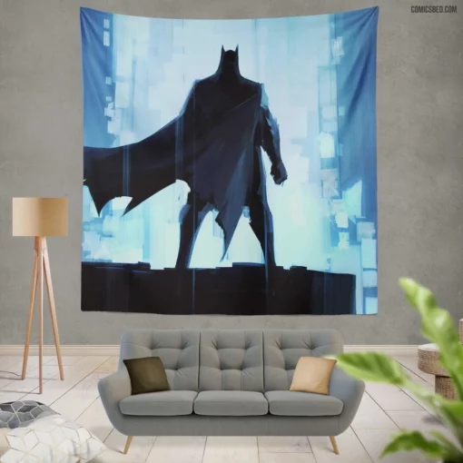 Batman DC Dark Detective Comic Wall Tapestry