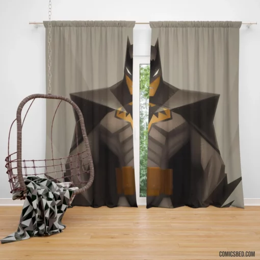 Batman DC Dark Vigilante Comic Curtain