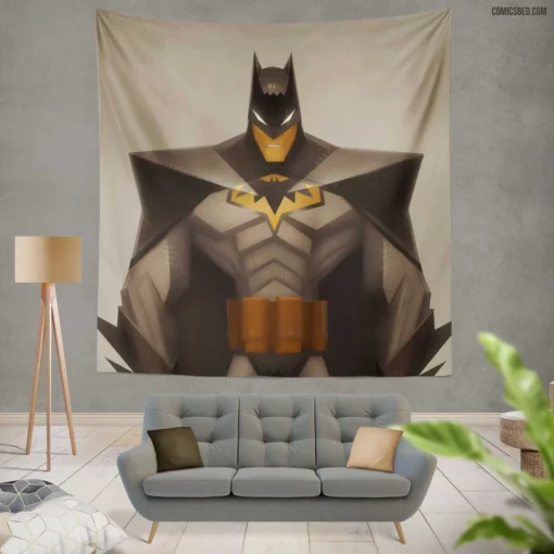 Batman DC Dark Vigilante Comic Wall Tapestry