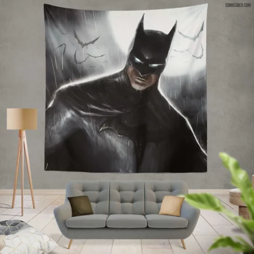 Batman DC Dynamic Avenger Comic Wall Tapestry