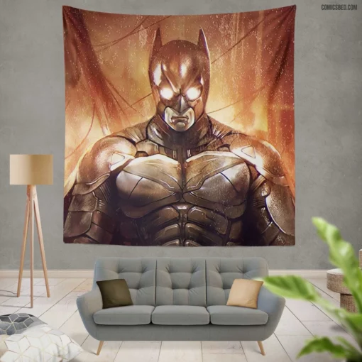 Batman DC Dynamic Crusader Comic Wall Tapestry