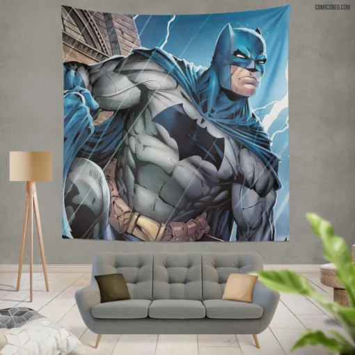 Batman DC Enigmatic Avenger Comic Wall Tapestry