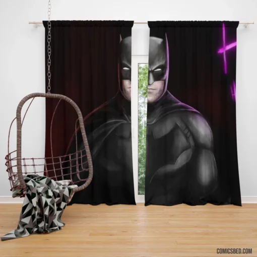 Batman DC Enigmatic Crusader Comic Curtain