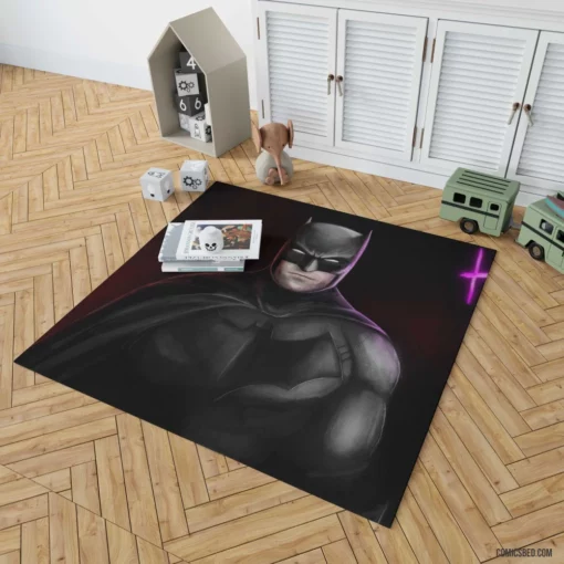 Batman DC Enigmatic Crusader Comic Rug 1