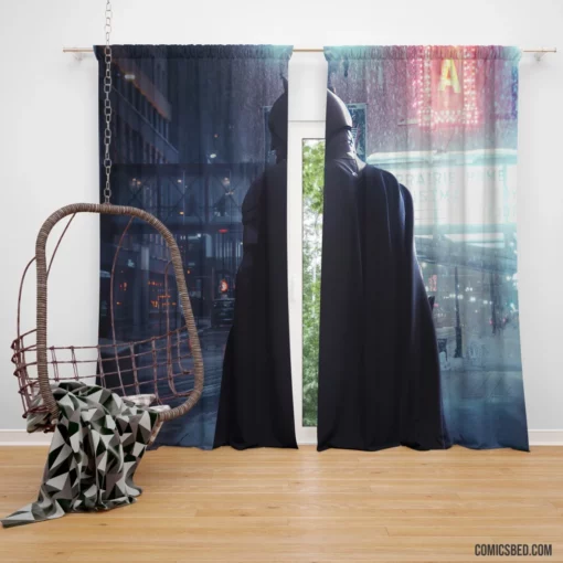 Batman DC Fabled Dark Knight Comic Curtain