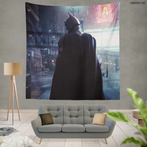 Batman DC Fabled Dark Knight Comic Wall Tapestry